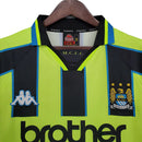Camisa Manchester City Retrô 1998/1999 Amarela e Preta