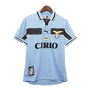 Camisa Retrô Lazio I 1999/2000 - Masculina - Azul e preta
