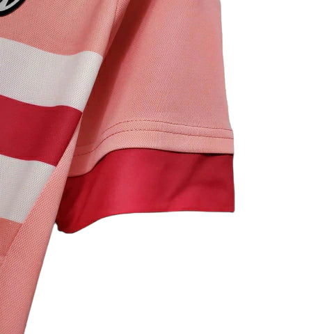 Camisa Retrô Juventus 2015/2016 - Masculina - Rosa com detalhes em preto