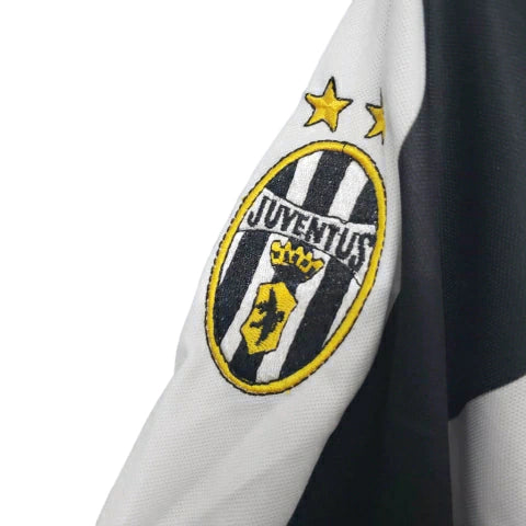 Camisa Retrô Juventus I 1997/1998 - Masculina - Preta e branca