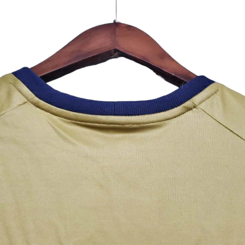 Camisa Retrô Seleção da Itália 2006 - Masculina - Dourada