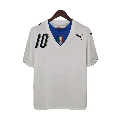 Camisa Retrô Seleção da Itália 2006 - Masculina - Branca