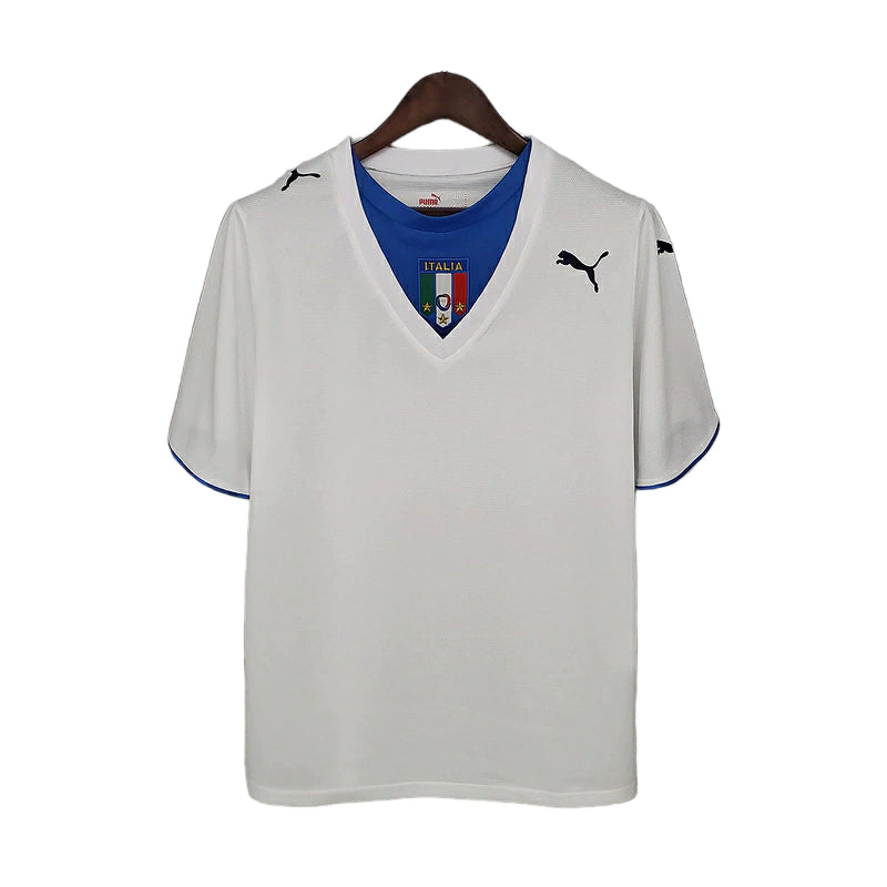 Camisa Retrô Seleção da Itália 2006 - Masculina - Branca