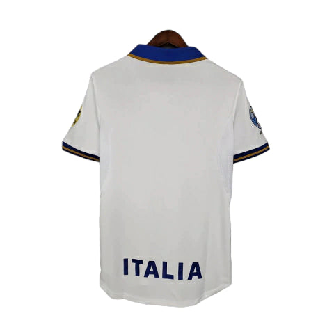 Camisa Retrô Seleção da Itália II 1998 - Masculina - Branca
