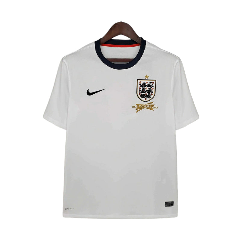 Camisa Retrô Seleção da Inglaterra 2013 - Masculina - Branca