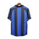 Camisa Retrô Inter de Milão I 2001/2002 - Masculina - Azul e preta