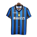 Camisa Retrô Inter de Milão 1997/1998 - Masculina- Azul e preta