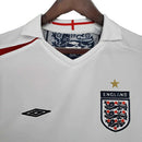 Camisa Retrô Seleção da Inglaterra 2006 - Masculina - Branca