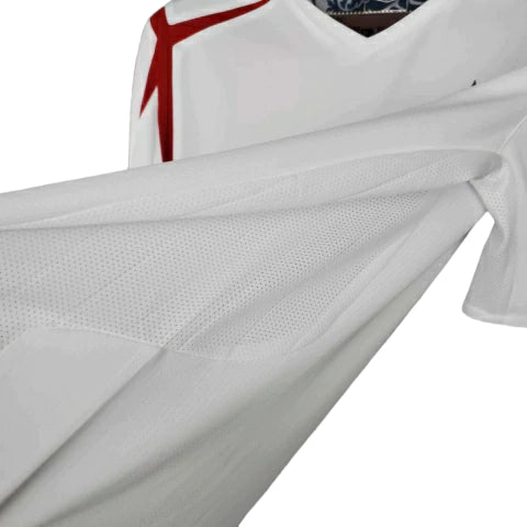 Camisa Retrô Seleção da Inglaterra 2006 - Masculina - Branca