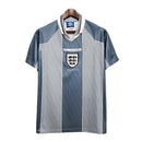 Camisa Retrô Seleção da Inglaterra 1996 -Masculina - Cinza