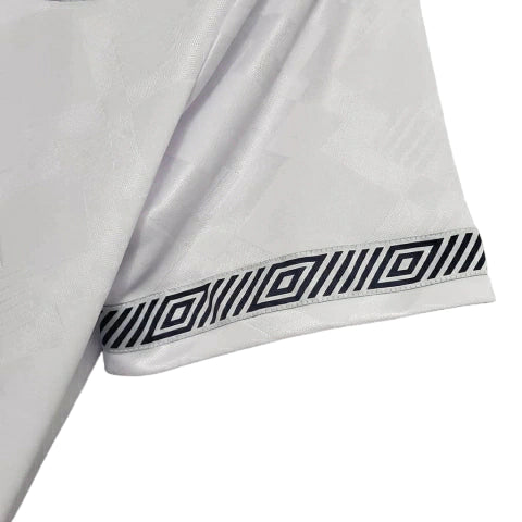 Camisa Retrô Seleção da Inglaterra 1990 - Masculina - Branca