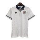 Camisa Retrô Seleção da Inglaterra 1990 - Masculina - Branca