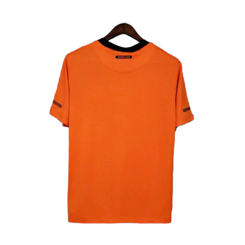 Camisa Retrô Seleção da Holanda I 1988 - Masculina - Laranja