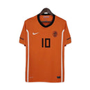 Camisa Retrô Seleção da Holanda I 1988 - Masculina - Laranja