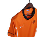 Camisa Retrô Seleção da Holanda I 1988 - Masculina - Laranja