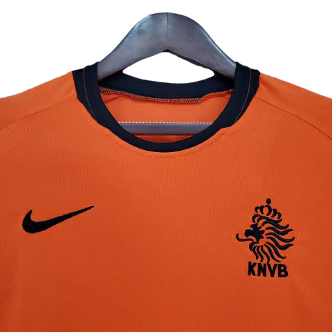 Camisa Retrô Seleção da Holanda I 2002 - Masculina - Laranja