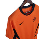 Camisa Retrô Seleção da Holanda I 2002 - Masculina - Laranja