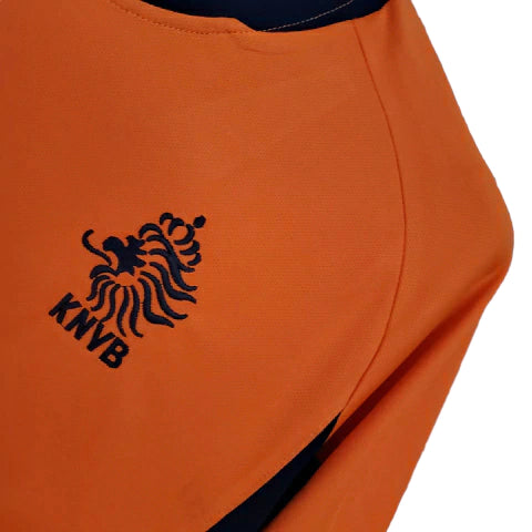 Camisa Retrô Seleção da Holanda I 2002 - Masculina - Laranja