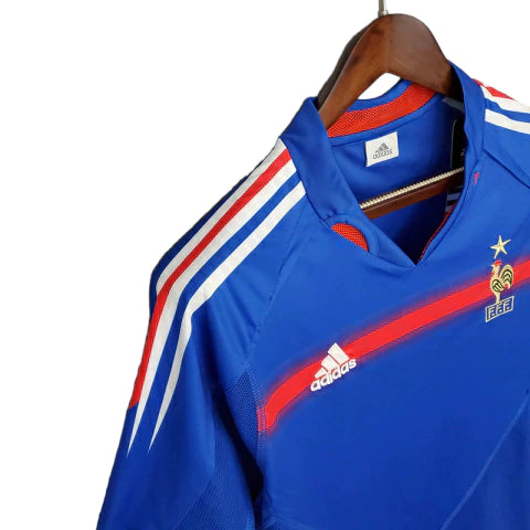 Camisa Retrô Seleção da França 2004 -Masculina - Azul