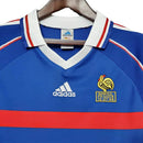 Camisa Retrô Seleção da França I 1998 - Masculina - Azul