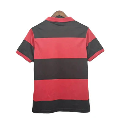 Camisa Flamengo Retrô I 1982 - Torcedor - Vermelha e Preta