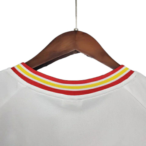 Camisa Retrô Seleção da Espanha 1996 - Masculina - Branca