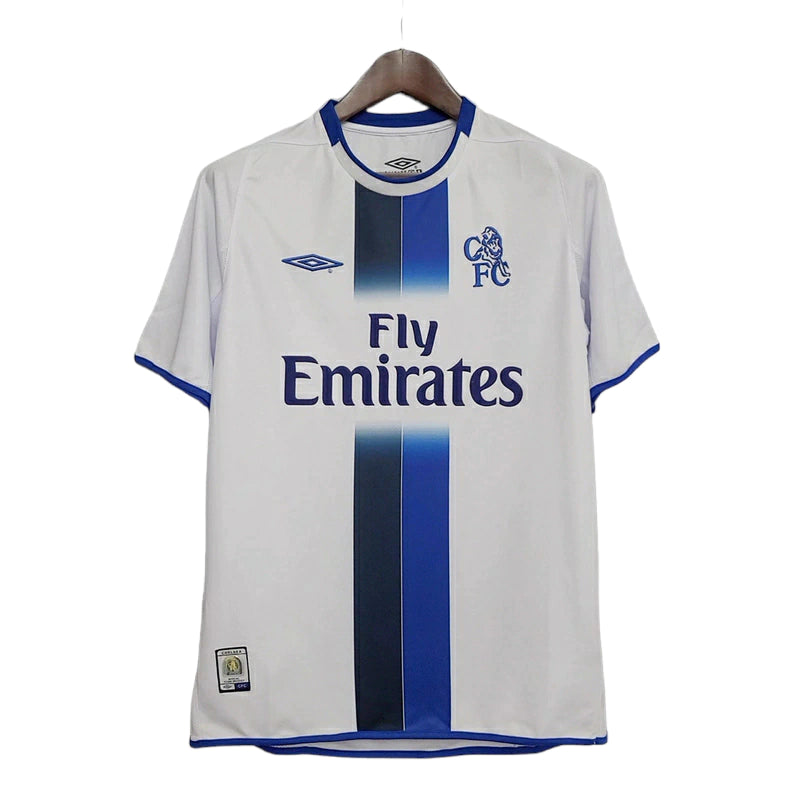 Camisa Chelsea Retrô 2003/2005 Azul e Branca