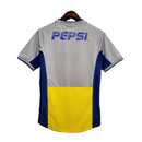 Camisa Boca Juniors Retrô 2002 Away Cinza - Torcedor