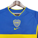 Camisa Boca Juniors Retrô 2002 Azul e Amarela - Torcedor
