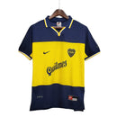 Camisa Boca Juniors Retrô 1999 Azul e Amarela - Torcedor