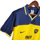 Camisa Boca Juniors Retrô 1999 Azul e Amarela - Torcedor