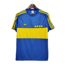 Camisa Retrô Boca Juniors 1981 - Masculina - Azul com detalhes em amarelo