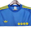 Camisa Retrô Boca Juniors 1981 - Masculina - Azul com detalhes em amarelo