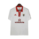 Camisa Retrô Benfica 2004/2005 - Torcedor - Branca com detalhes em vermelho