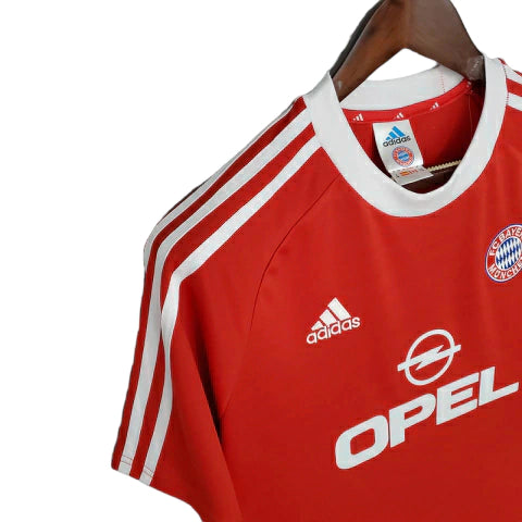 Camisa Retrô Bayern de Munique 2000/2001 - Torcedor - Vermelha