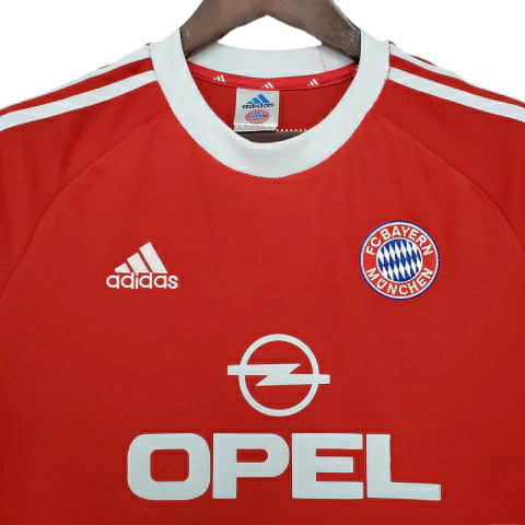 Camisa Retrô Bayern de Munique 2000/2001 - Torcedor - Vermelha