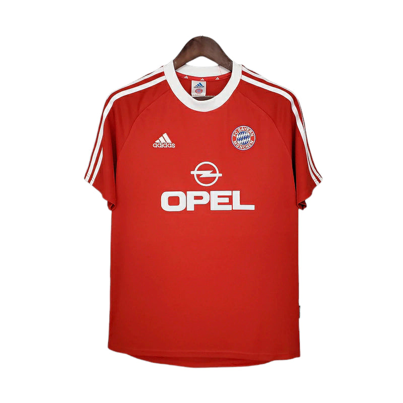 Camisa Retrô Bayern de Munique 2000/2001 - Torcedor - Vermelha