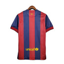 Camisa Barcelona Retrô 2014/2015 Azul e Grená