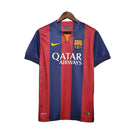 Camisa Barcelona Retrô 2014/2015 Azul e Grená