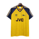 Camisa Retrô Arsenal 1989/1991 - Masculina - Amarela com detalhes em azul