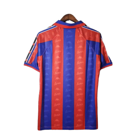 Camisa Barcelona Retrô 1996/1997 Azul e Grená