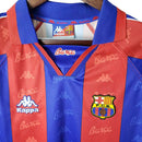 Camisa Barcelona Retrô 1996/1997 Azul e Grená