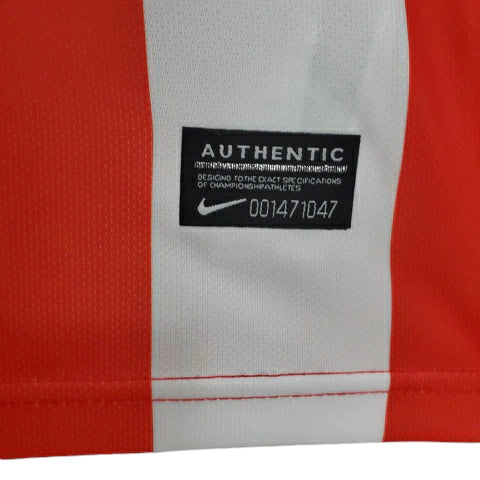 Camisa Atlético de Madrid Retrô 2013/2014 Branca e Vermelha