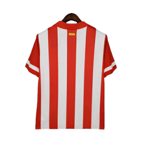 Camisa Atlético de Madrid Retrô 2013/2014 Branca e Vermelha