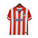 Camisa Atlético de Madrid Retrô 2013/2014 Branca e Vermelha