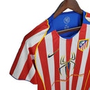 Camisa Atlético de Madrid Retrô 2004/2005 Vermelha e Branca