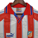 Camisa Atlético de Madrid Retrô 1996/1997 Branca e Vermelha