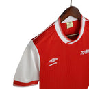 Camisa Arsenal Retrô 1983/1986 Vermelha e Branca