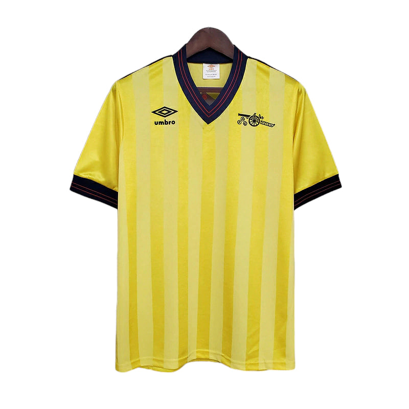 Camisa Arsenal Retrô 1983/1986 Amarela