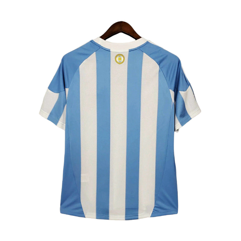 Camisa Retrô Seleção da Argentina I 2010 - Azul e branca